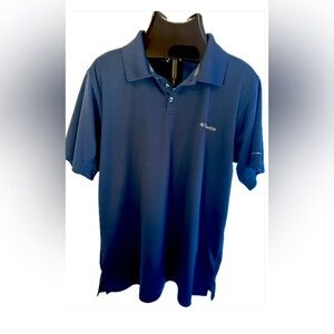 Large blue Columbia Polo shirt